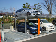 ハイルーフ車数収納UP１