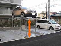 ハイルーフ車数収納UP2