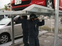 機械式駐車場メンテナンス3