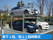 地上1段地上1段昇降式立体駐車場