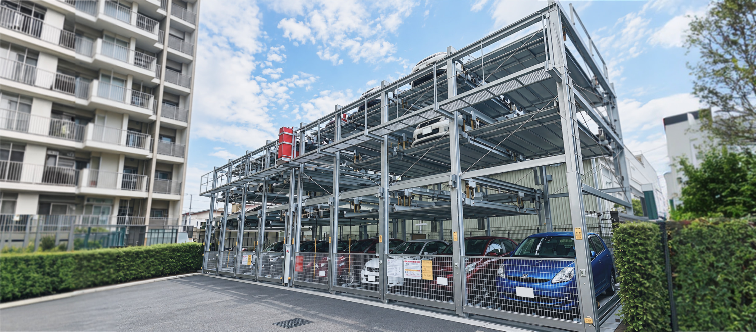 立体駐車場の施工実績