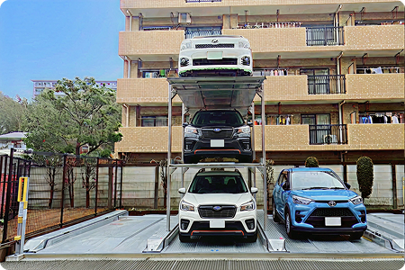 収容車 全高アップ